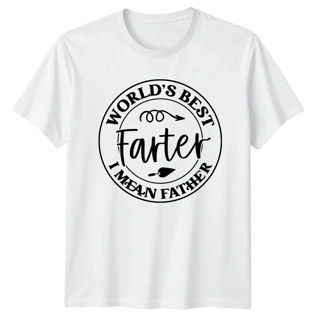 Worlds Best Farter I Mean Father Dad Joke Mens T-Shirt