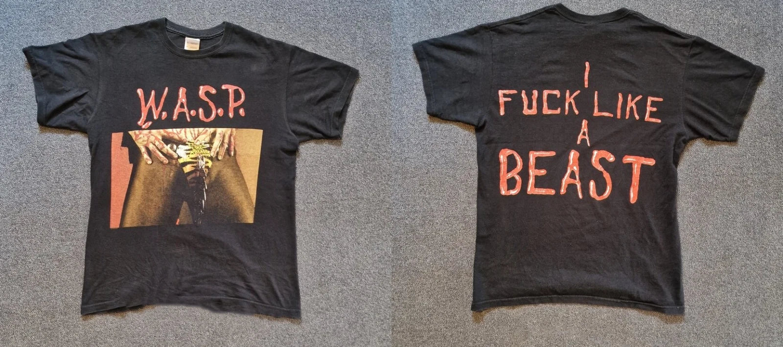 W.A.S.P. Shirt - I Fxxk like a Beast