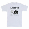 And And I Like Racing T-Shirt Maybe Coffee Vintage Men's Superbike People 3