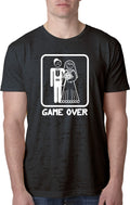 Buy Cool Shirts Game Over Burnout T-shirt White Print