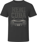 71 Hemi Cuda Vintage Muscle Car T-Shirt
