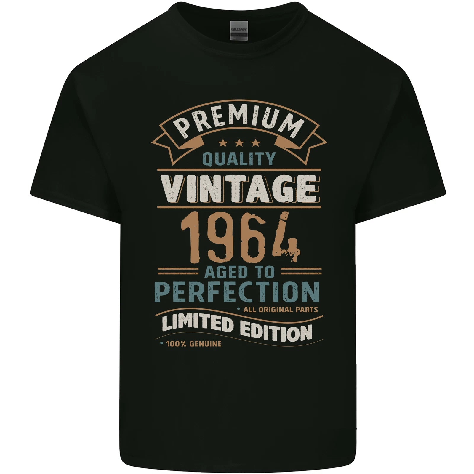 Premium Vintage 62nd Birthday 1964 Mens Light Cotton T-Shirt