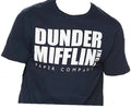 Dunder Mifflin THE OFFICE Funny T-shirt- NAVY color - Shirt - Size - Large