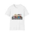 Friendship Cartoon T-Shirt, Cute Gift for Friends, Family Reunion, Casual Wear,