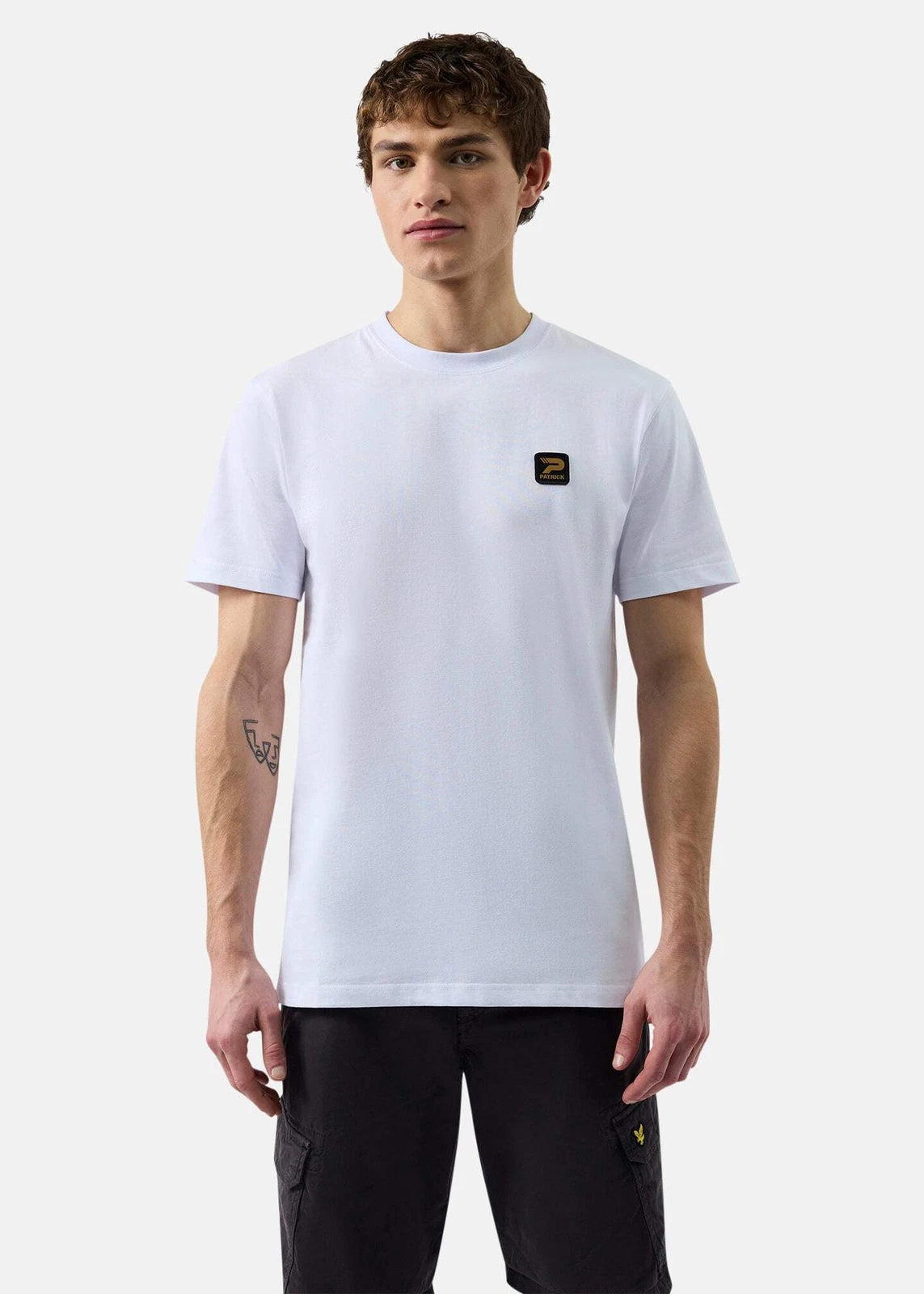 Patrick Cambell Mens T-Shirt White