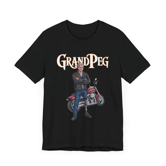 Funny amputee Shirt for Biker Grandpa, Motorcycle amputation joke t-shirt, Dad