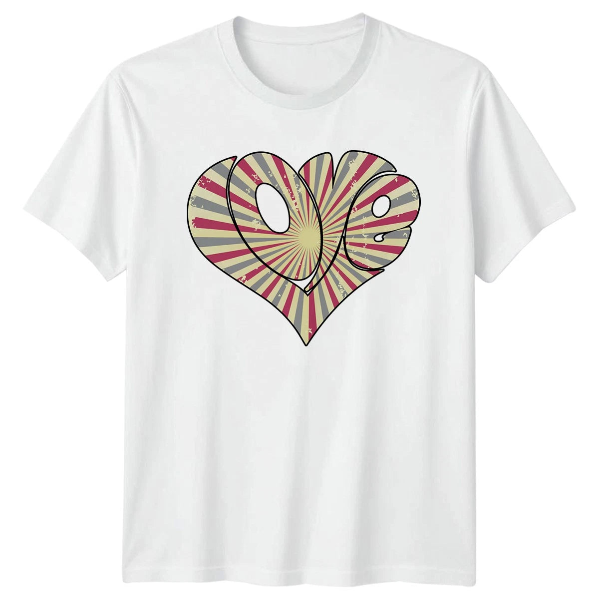 Stylish Love T-Shirt Retro Valentines Love Valentines Day Gift For Him And Her