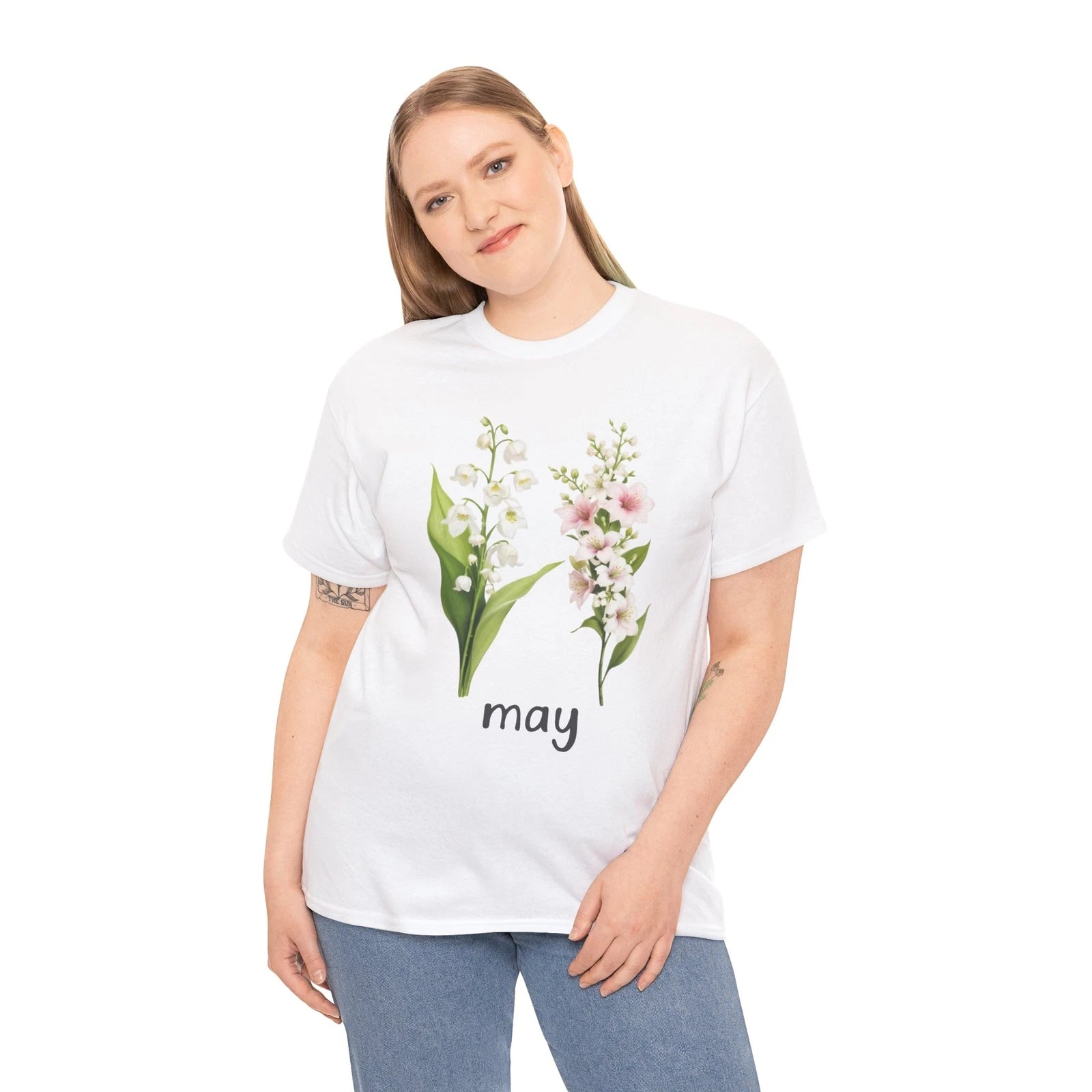 May T-Shirt - Stylish Floral Tee for Elegant & Chic Looks
