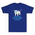 Sheeple Anti Vaccine Govern Me Harder Daddy Funny Vaccine Joke Men's T-Shirt Tee