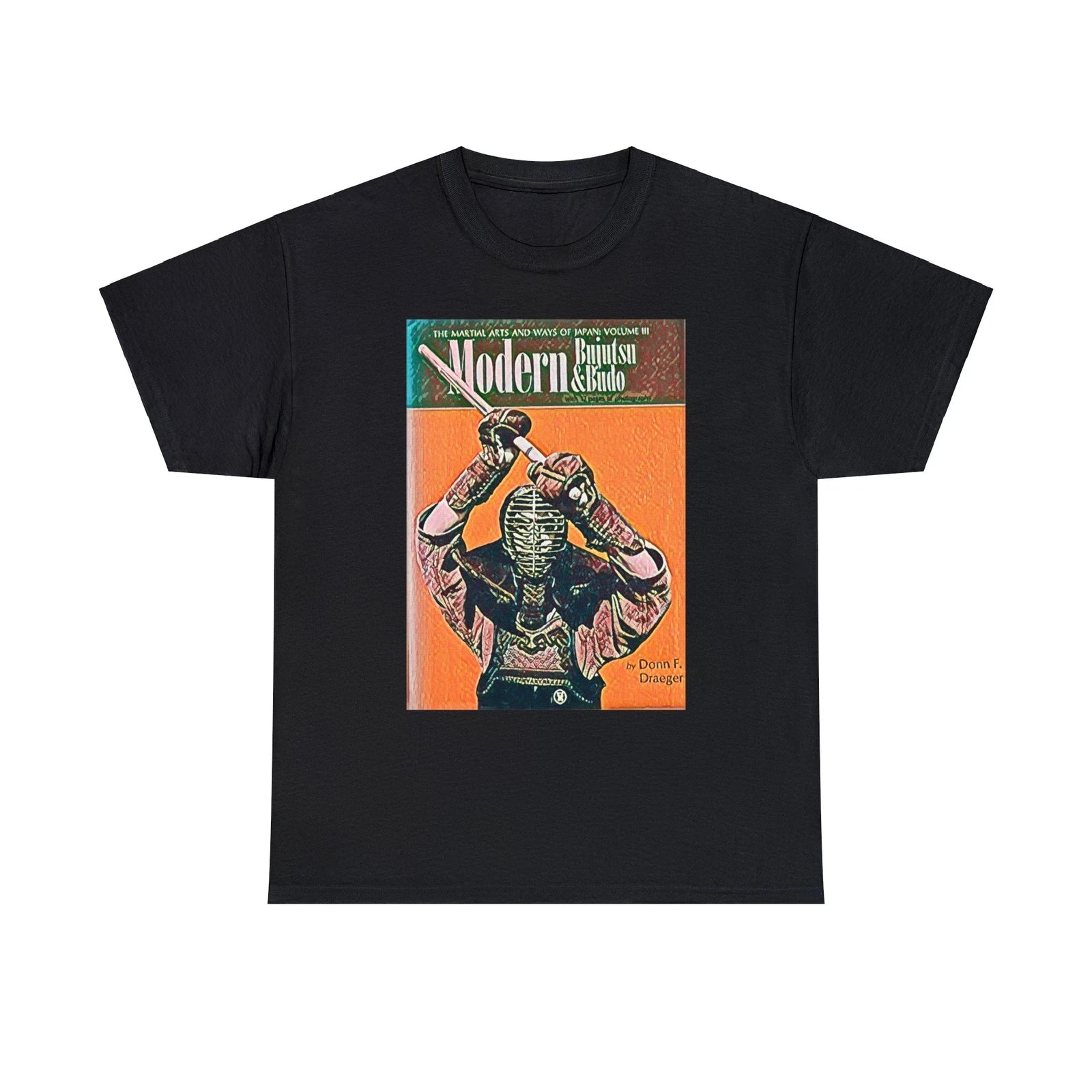 Modern Bujutsu & Budo Martial Art Graphic Print SS Unisex Heavy Cotton Tee Shirt