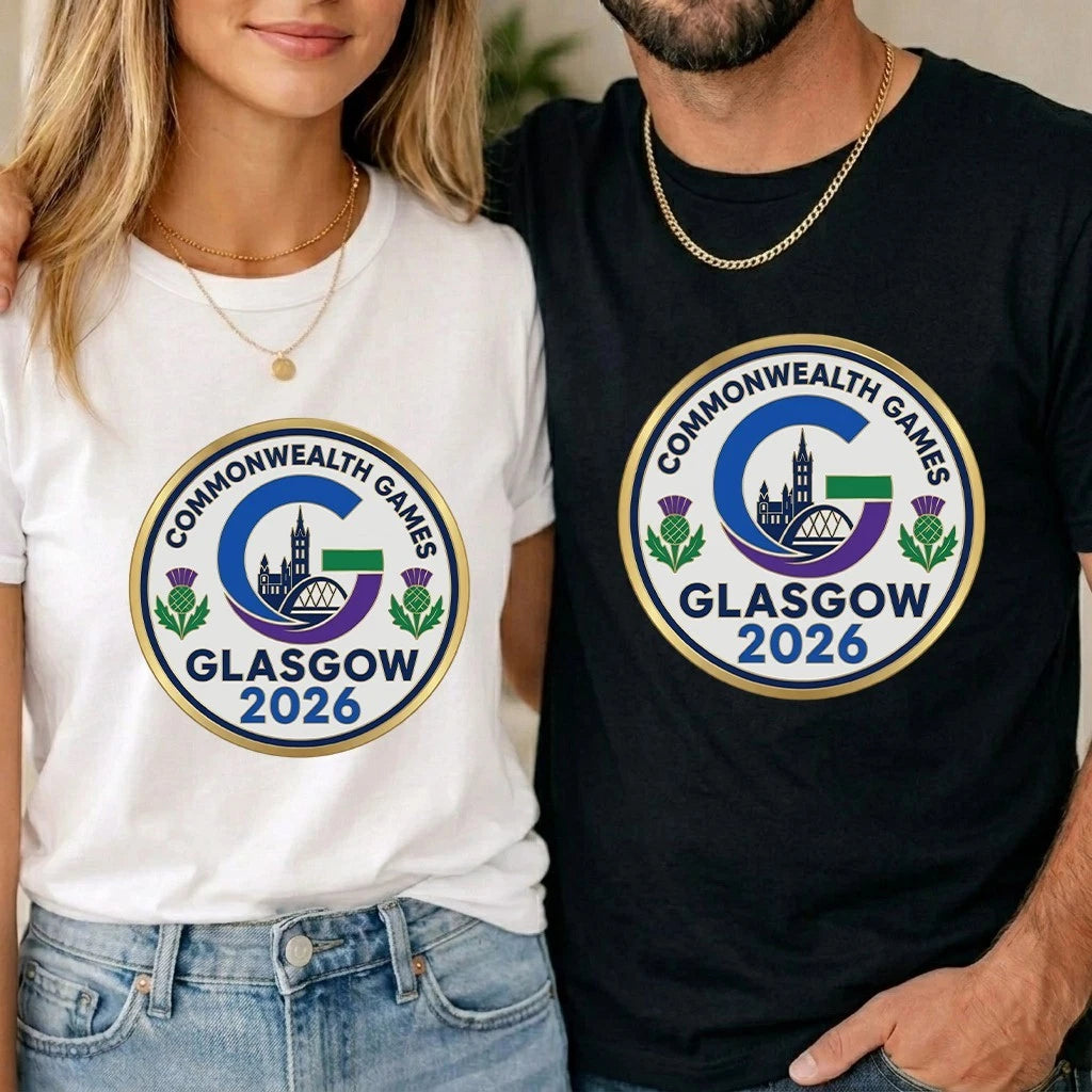 Commonwealth Games Glasgow 2026 Unisex Kids T-Shirt Team GB Gaming Scotland Tee
