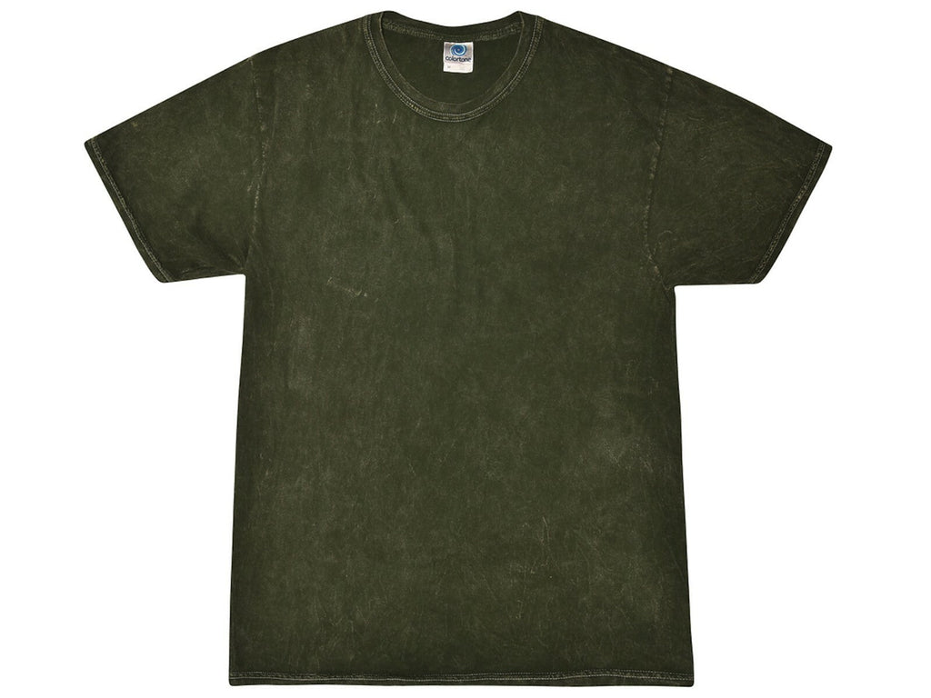Mineral Wash Vintage Green  T-Shirts Adult S to 3XL Short Sleeve 100% Cotton