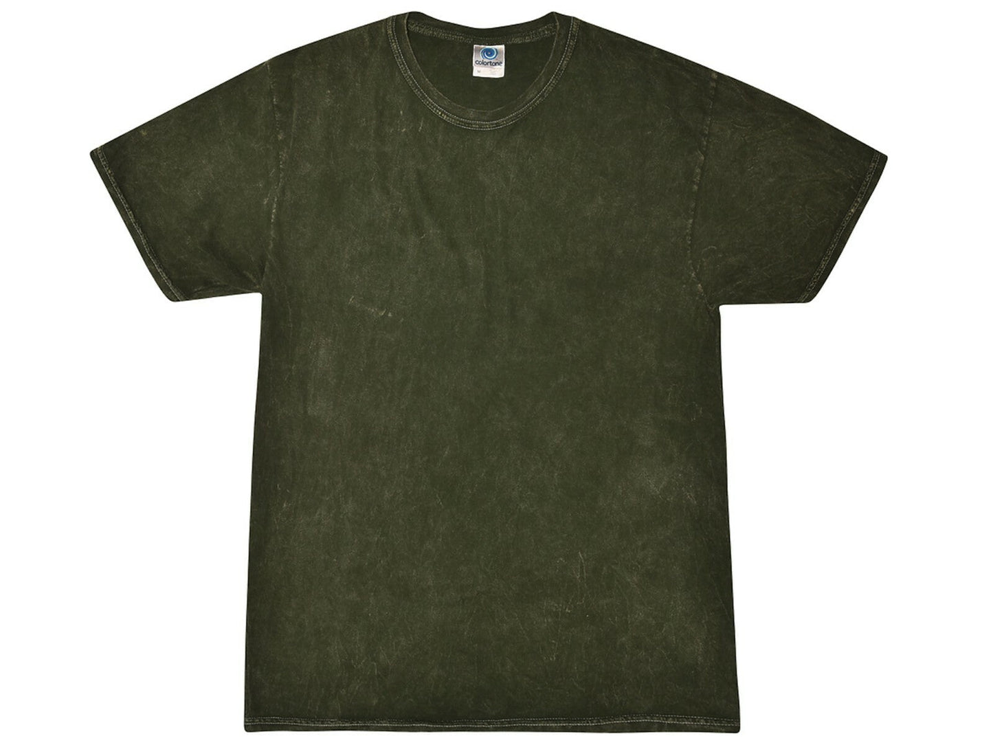 Mineral Wash Vintage Green  T-Shirts Adult S to 3XL Short Sleeve 100% Cotton