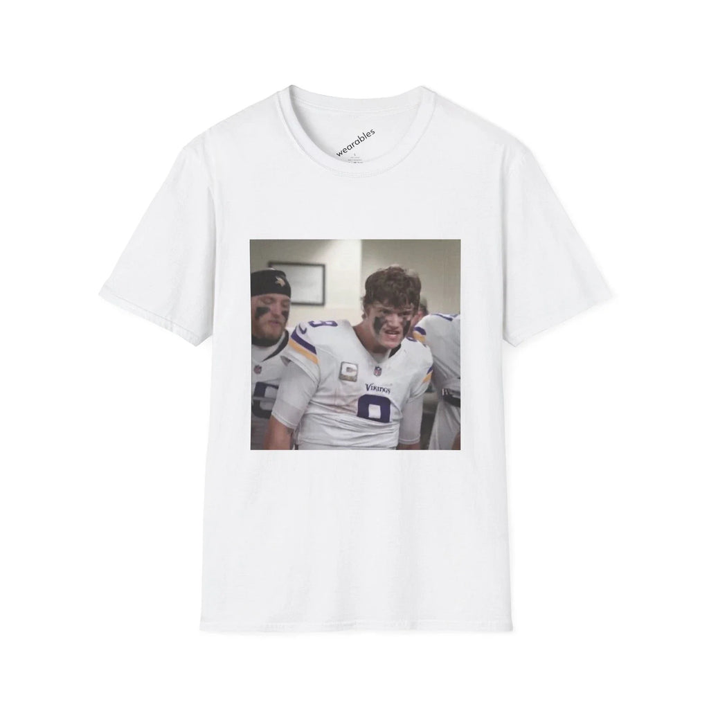 J.J. McCarthy Nine Meme Shirt (9 Vikings locker room)