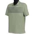 Oakley Striped Panel Polo Shirt Mens Size S Small Uniform Green Golf Sports Tee