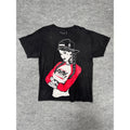 Fatal Clothing Graphic T-Shirt Mens Large Black Tattoo Girl Streetwear Skater L