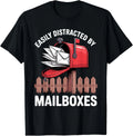 Funny Mailman Art for Men Women Postal Worker Office Mailman Gift Unisex T-Shirt