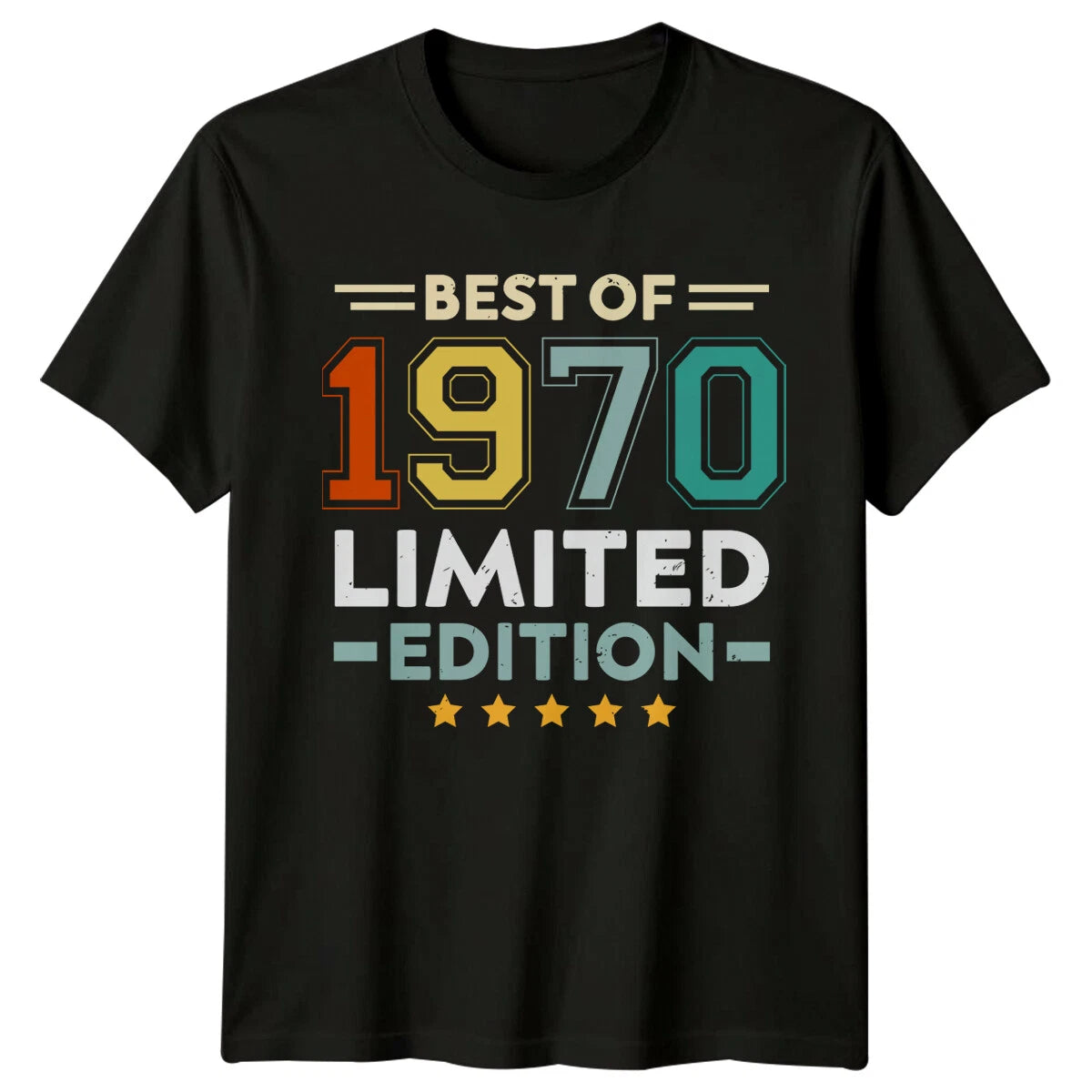 Best Of 1970 Mens T Shirt 56th Birthday Gift Vintage Limited Edition
