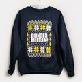 The Office Dunder Mifflin Ugly Christmas Sweatshirt from Cooper's Seafood House