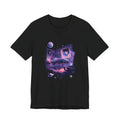 Surreal Purple Landscape Tee | Cosmic Window T-Shirt