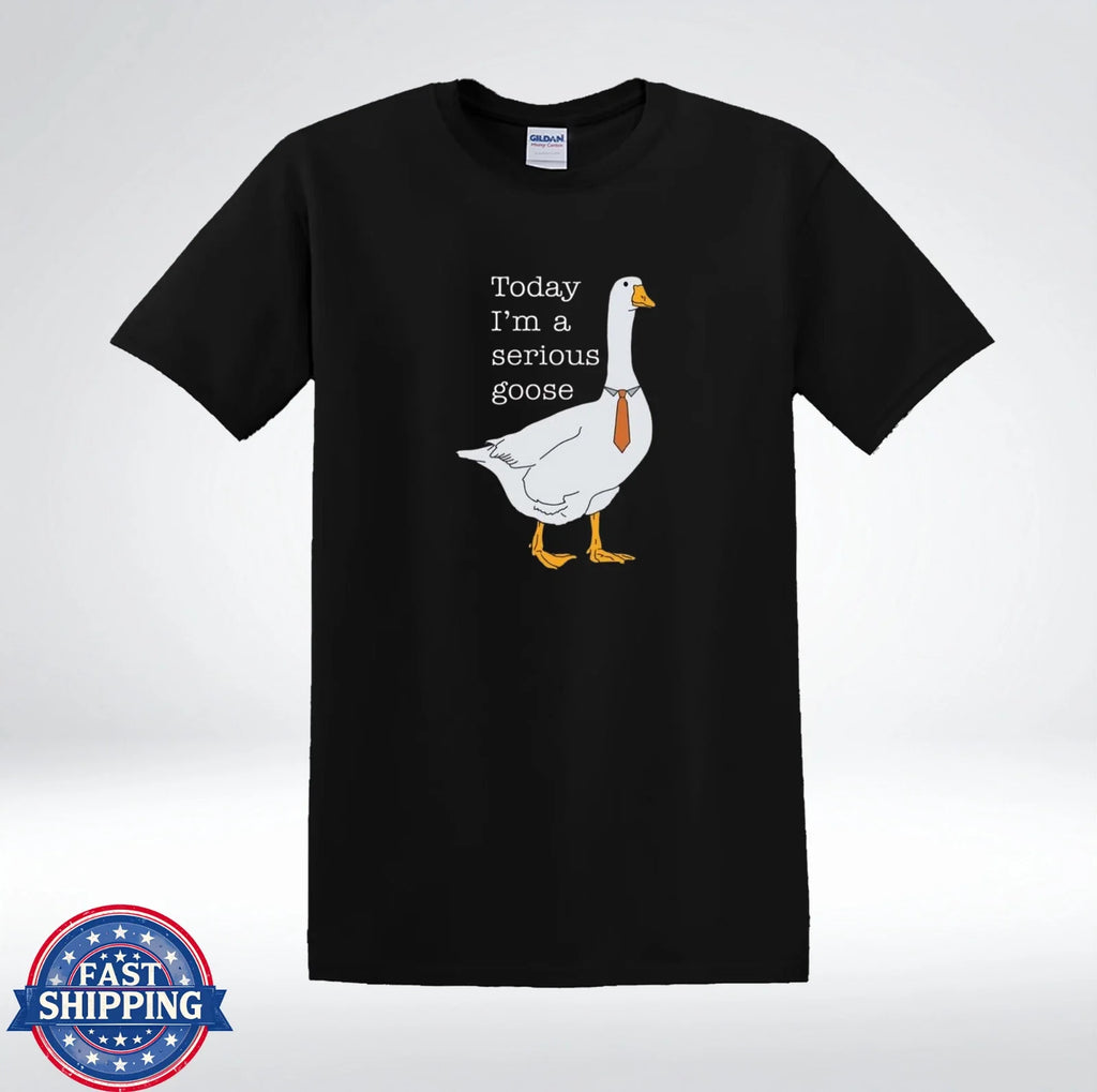 Today Im A Serious Goose Funny Office Humor Work Meme T-Shirt