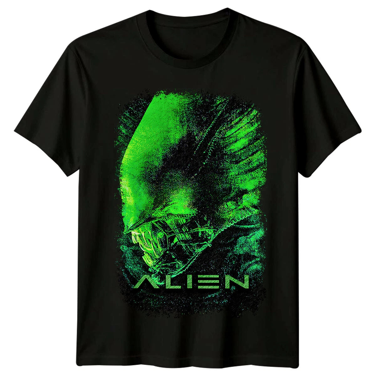Alien (1979) Movie Poster Inspired T-Shirt Retro Classic Film Graphic Tee Unisex