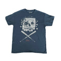 Office Space Mens  T-Shirt- Crossed Bats Smashed Printer Pic Red Stapler Large