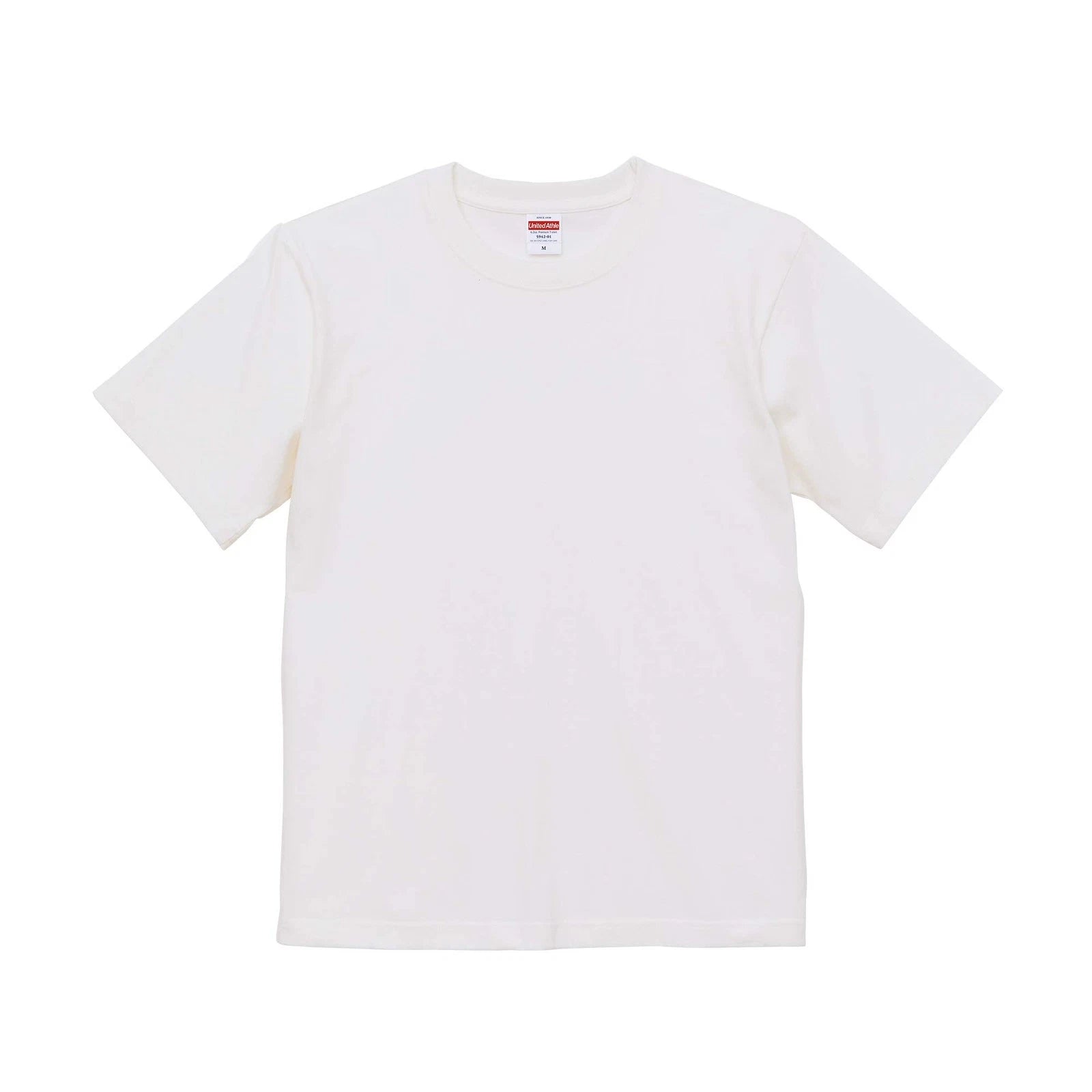 United Athle 6.2oz Premium T-Shirt 594201 [Men's] Vanilla white XS