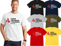 Adults British Micropenis Association T-Shirt Mens Novelty Funny Stag Do Tee