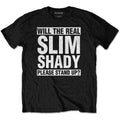 Eminem Unisex T-Shirt The Real Slim Shady Black (S)