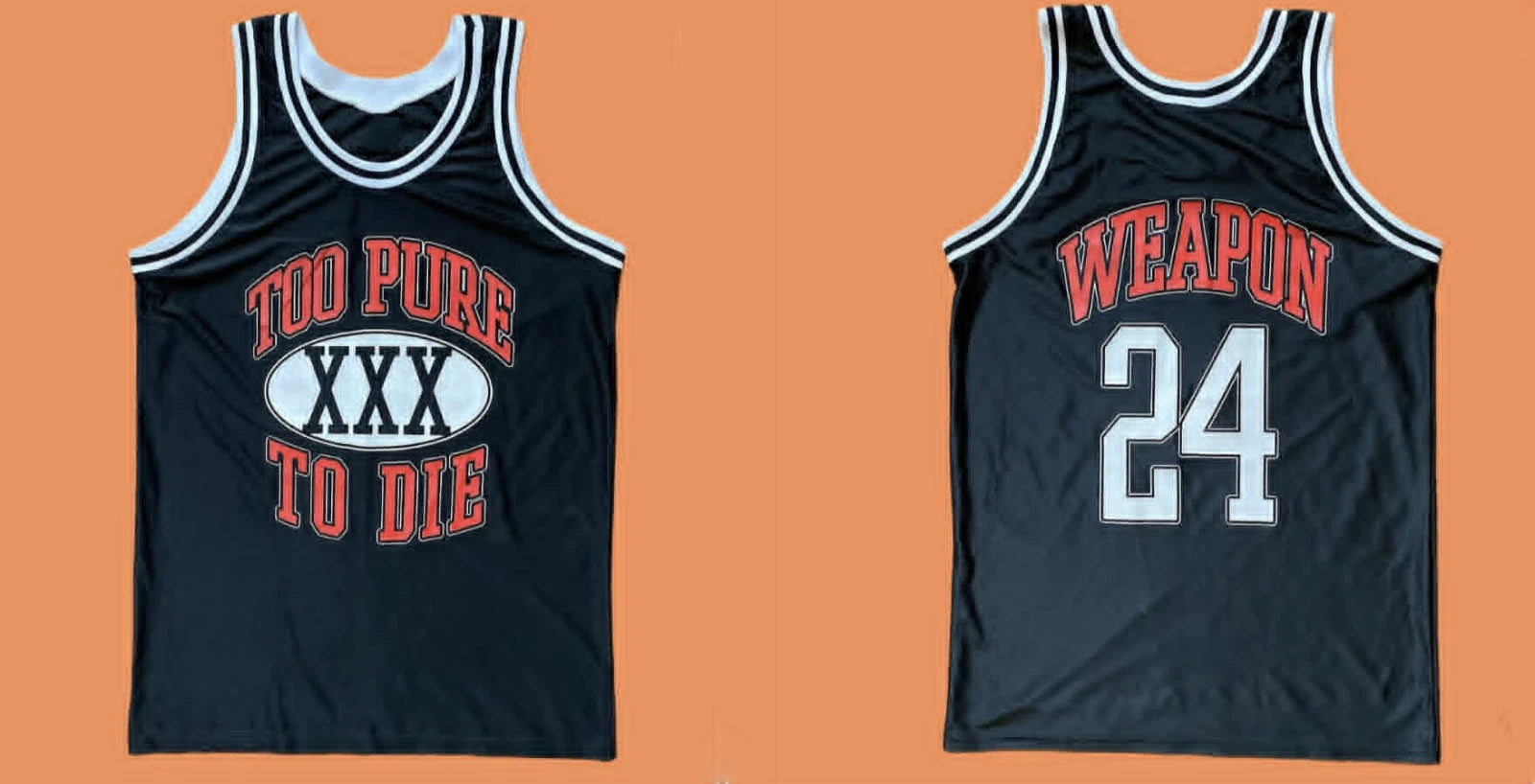 Too Pure To Die VTG basketball jersey All sizes PUMIG92