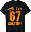 This is My Halloween 67 Costume Lazy Brainrot Meme T-Shirt