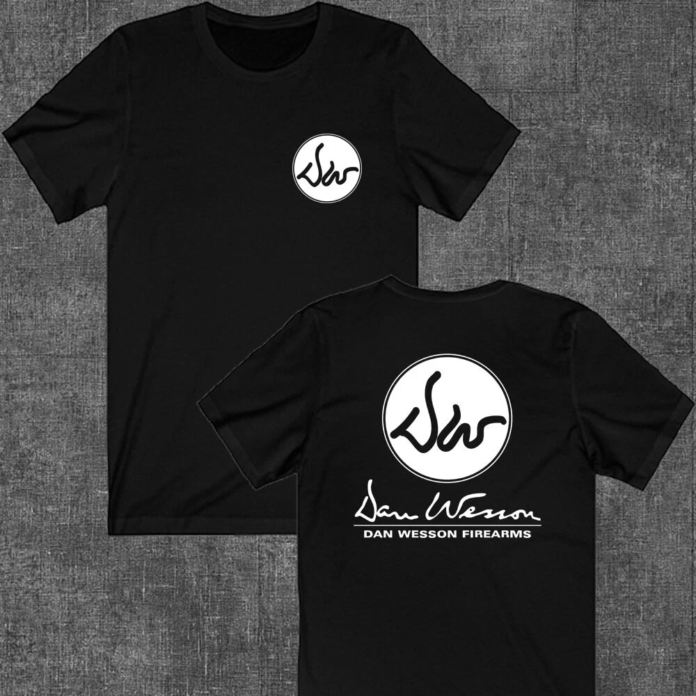 Dan Wesson Firearms Guns Men's Black Size S to 5XL