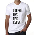 ULTRABASIC men's t-shirt coffee nap dry repetition coffee dry nap repeat
