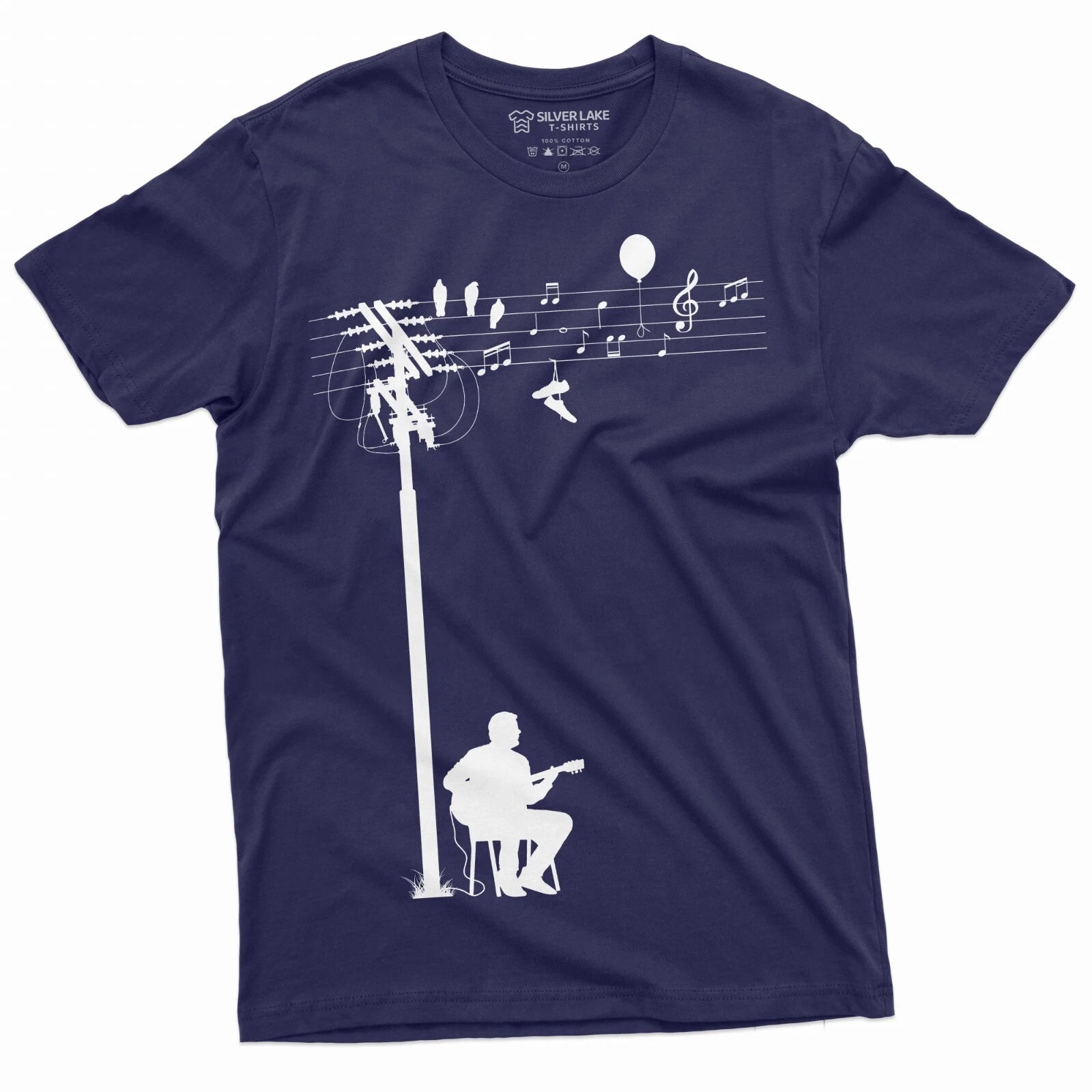 Guitar Player Creative T-shirt Guitarist Music Creativity Tee Shirt Christmas T