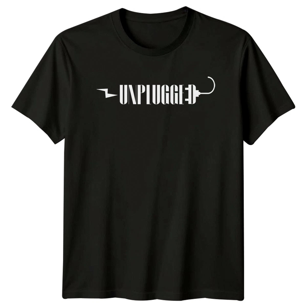 Unplugged T-Shirt Digital Detox Lifestyle Birthday Gift For Him And Her