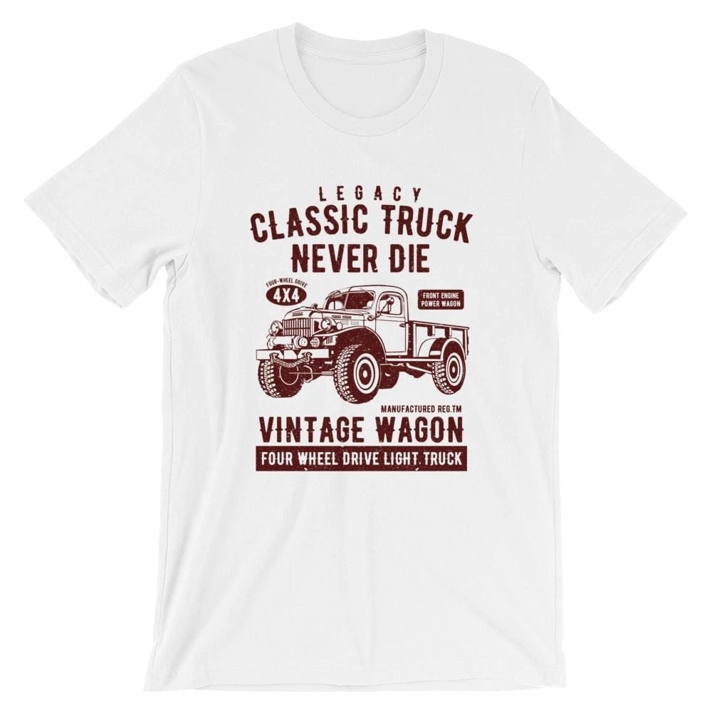 Classic Truck T-Shirt. 100% Cotton Premium Tee NEW