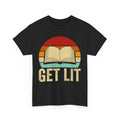 Funny Meme T-Shirt | Get Lit with Books Funny Meme Shirt