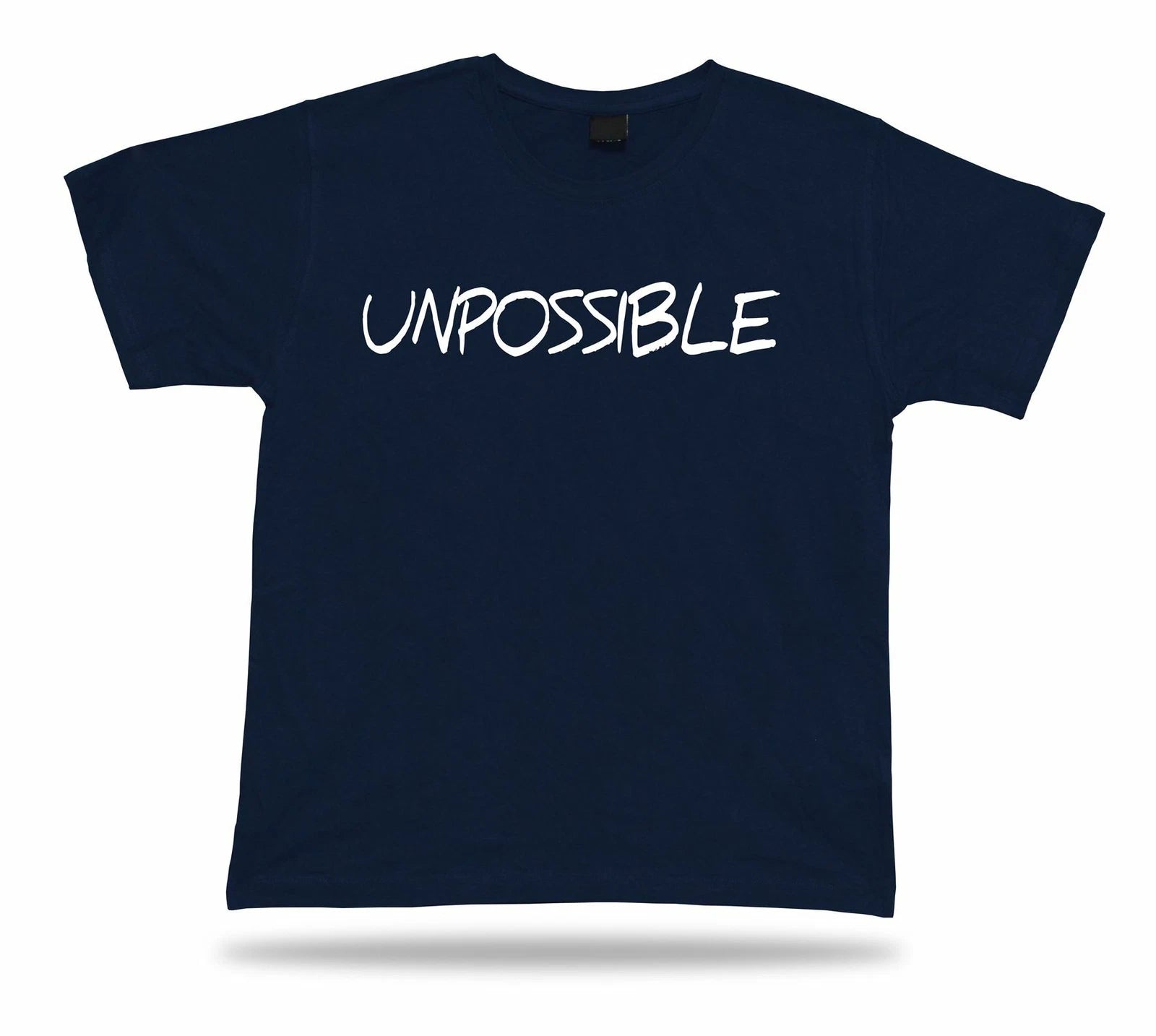 UNPOSSIBLE lucky success life master skill funny T shirt classic modern soul tee