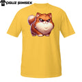 Angry Fluffy Orange Cat Shirt – Cute but Furious Cartoon Kitten Tee Unisex