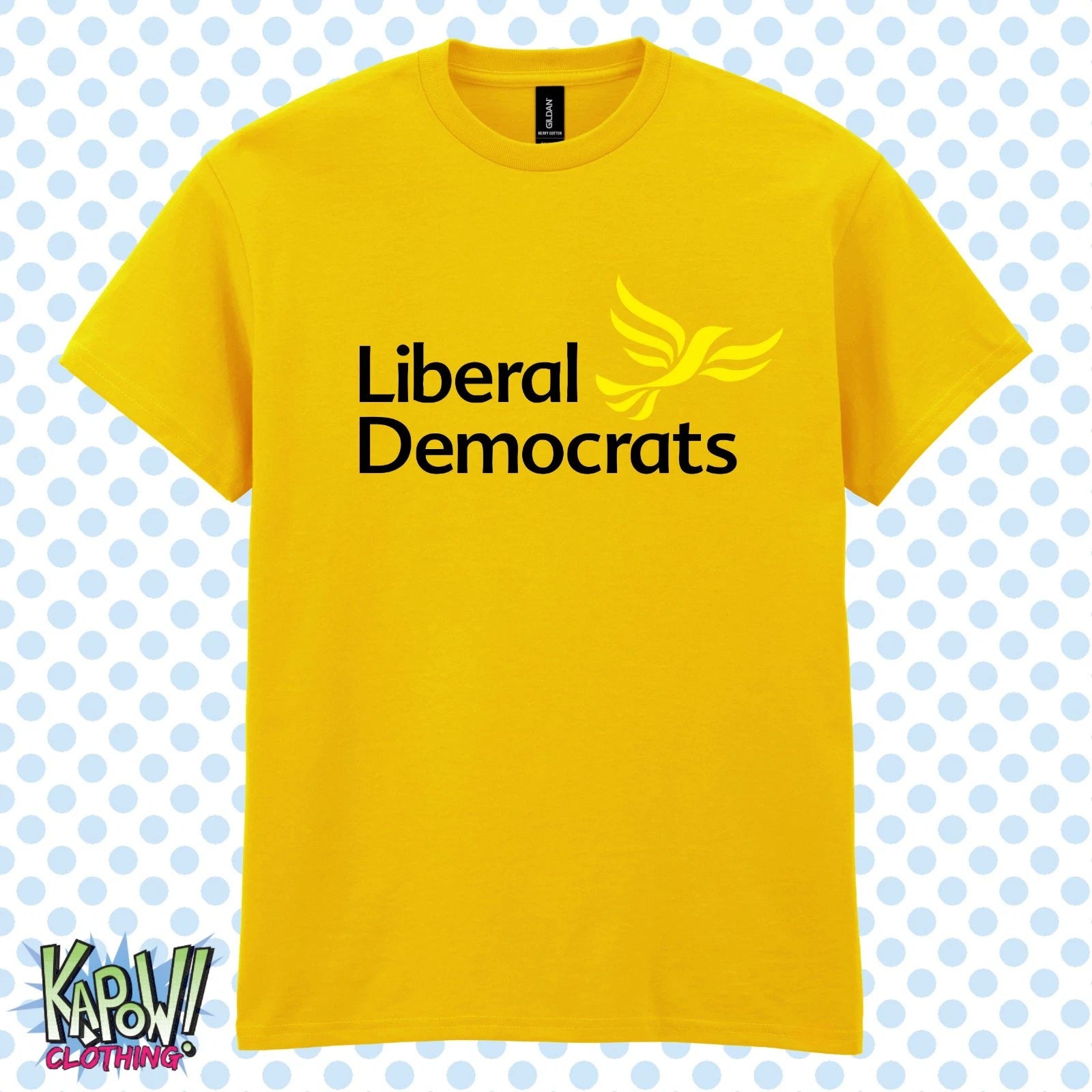 Men's/Unisex POLITICAL PARTY Custom T-SHIRT XS-5XL Labour Reform Conservative