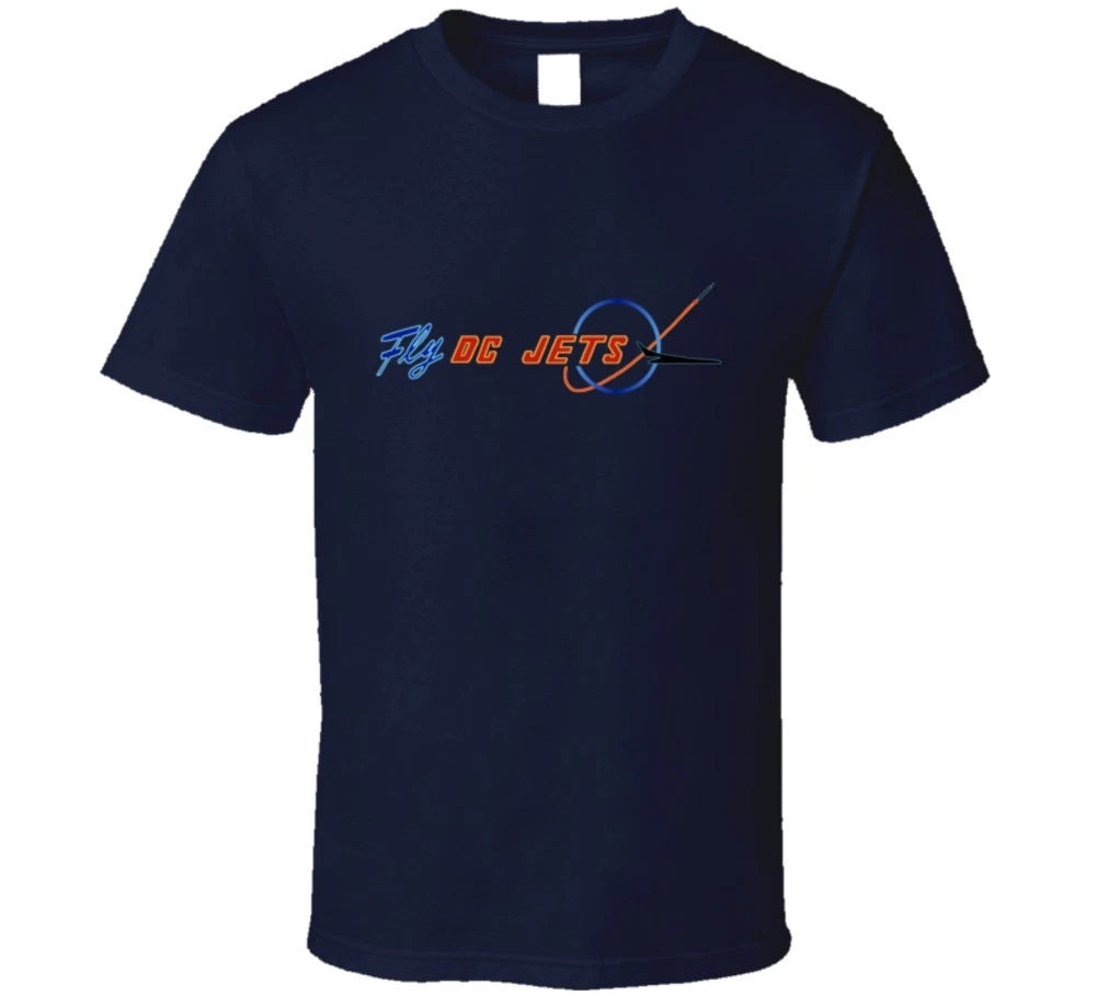 Fly DC Jets | Douglas Aircraft Vintage Long Beach T-Shirt