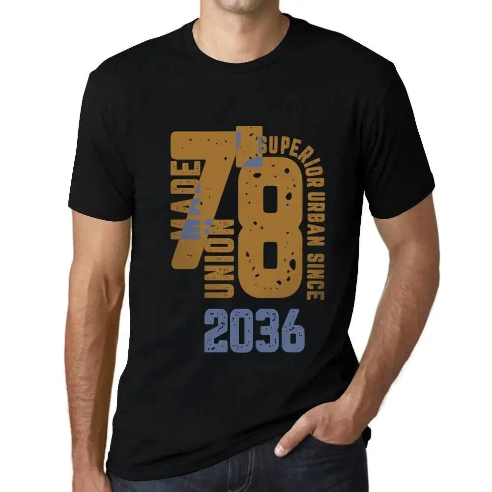 Men's Graphic T-Shirt Superior Urban Style Since 2036 Eco-Friendly Limited