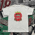 Domo Strawberry Graphic T-Shirt Cute Kawaii Cartoon