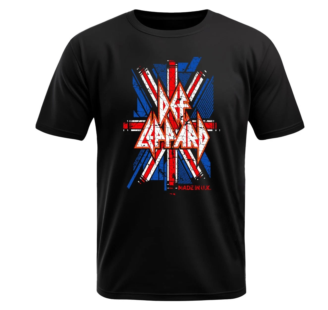 Def Lepp Black T-shirt  - Polyester - nice gift for pop metal music fans
