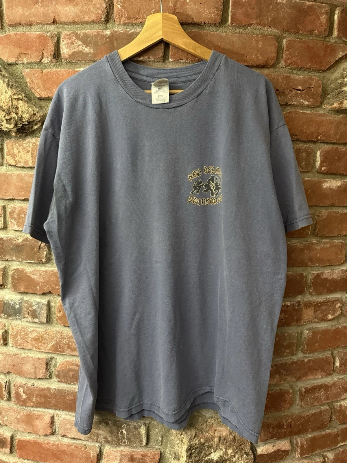 Vintage 2000s New Orleans Bourbon Street Shirt  XL Distressed Fader