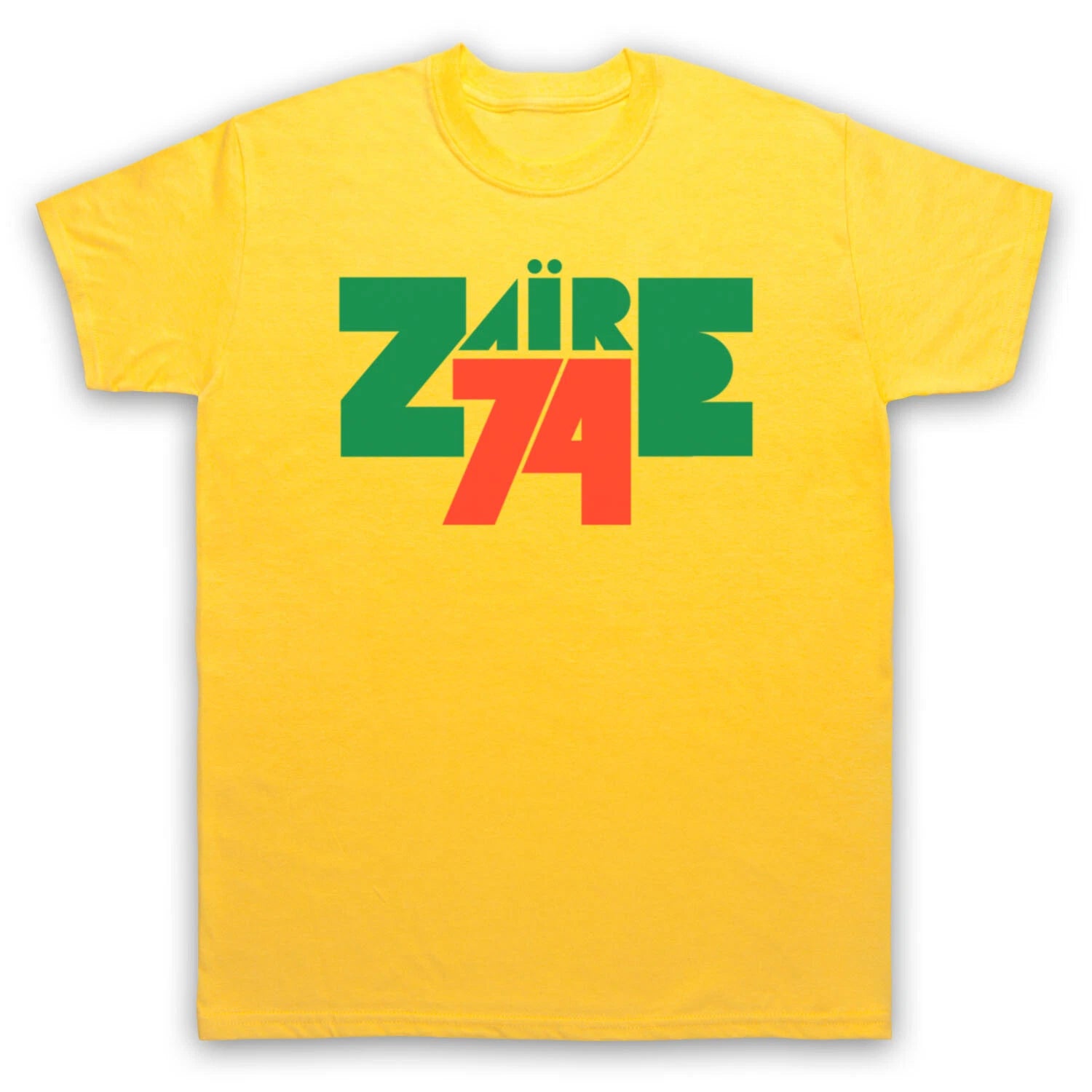 ZAIRE 74 ALI V FOREMAN RUMBLE IN JUNGLE BOXING FIGHT MENS & WOMENS T-SHIRT