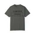 Coffee Unisex T-Shirt - Perfect for Coffee Lovers -Coffee Spelled Backwards