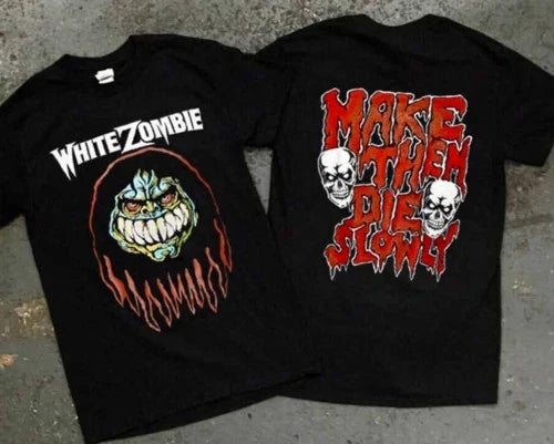 1989 White Zombie Make Them Slowly Tour T-Shirt