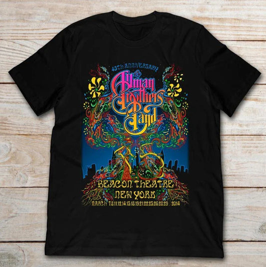 The Allman Brothers Band T Shirt Size S To 5XL Hot Cotton